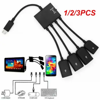 1/2/3PCS Micro USB OTG Hub hálózati adapter kábel USB 2.0 apa - USB Micro anya adapter USB HUB