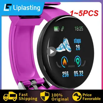 1 ~ 5PCS Smart Watch Men Women Smartwatch Vérnyomás Vízálló digitális órák Sport Fitness Tracker óra