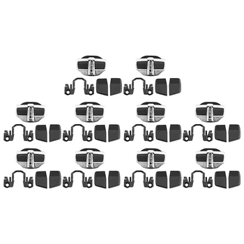 10 készlet Ajtóstabilizátor Ajtózárvédő reteszek dugófedelek Honda Accord Civic CRV HRV-hez
