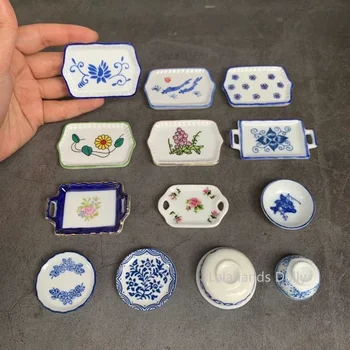 1db Babaház Étel Játszóház Házi játékok Miniatűr edények a babaházhoz Konyhabútor kiegészítők
