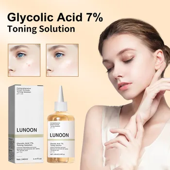 1db glikolsav tonik hidratáló bőrzárás hámlasztás akne eltávolítás akne jelek akne fiatalító tonik smink kozmetikumok
