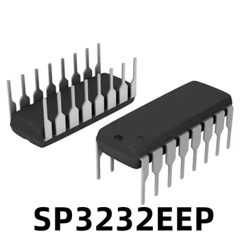 1PCS Új eredeti SP3232EEP SP3232 közvetlen csatlakozós DIP16 adó-vevő chip