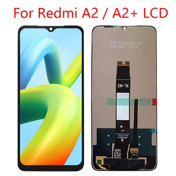 6.52 '' Xiaomi Redmi A2 A2+ LCD érintőképernyős digitalizáló szerelvényhez Redmi A2 kijelzőhöz kerettel