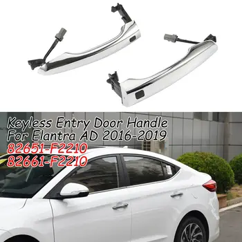 Autó külső kilincscseréje, Hyundai Elantra AD 2016-2019 Kulcs nélküli nyitás gombbal 82661-F2210 jobb oldalon