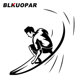 BLKUOPAR szörfözés Szörfdeszka Sport minta matricák Laptop hűtőszekrény Exkluzív design szélvédő VAN RV dekoráció