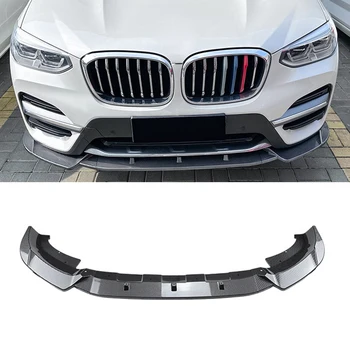BMW X3 G01 2018-2021 első lökhárító spoiler ajak alsó karosszéria készlet diffúzor elosztó tuning védő fekete autó kiegészítők