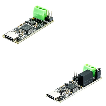 Canable Canbus adó-vevő USB-PCAN protokollelemző adapter CAN2.0 soros vezérlő