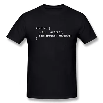 Cotton Unisex póló HTML CSS vicc fekete ing vicces geek ajándék póló fejlesztő vicc kódoló programozó szarkazmus webfejlesztő
