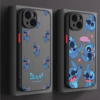 Disney Stitch telefontok Redmi Note 9 12 8 Pro 7 11S 12S 8T 11T 11 Pro 10 Pro 10S 9S 12 Pro Clear Funda luxus tok