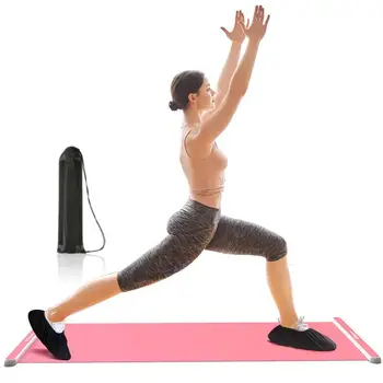  Edzés csúszódeszka 180x50cm csúszószőnyeg edzéshez Otthoni edzőterem Kardió edzőberendezés az egyensúly és a koordináció javítása érdekében