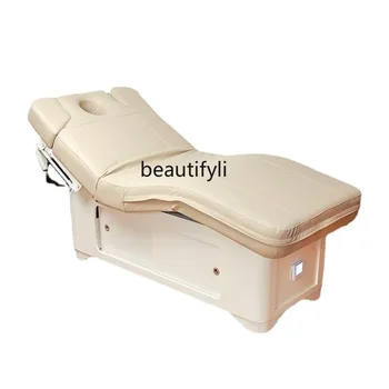 Elektromos szépség ágy masszázs kanapé szépségszalon masszázs fizioterápia ágyfűtés automatikus intelligens emelt ágy tömör fa