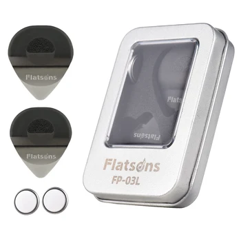 Flatsons FP-03L világító gitár plektrum LED tárolódobozzal Húros hangszer tartozék basszusgitárhoz elektromos gitárokhoz