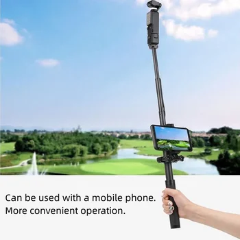 Gimbal tartó szelfibot állvány mobiltelefon klip fém tartó DJI Osmo Pocket 3 kamera tartozékokhoz