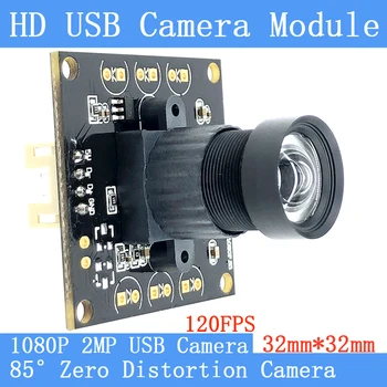 HD 2MP nagy sebességű 30FPS 60FPS 120fps Plug Play Nincs torzítás CCTV webkamera 1920 * 1080P Android Linux OTG UVC USB kamera modul
