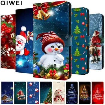 Huawei Mate 20 Pro tok karácsonyi pénztárca flip bőrborítás Mate 10 Lite Pro telefontokokhoz táskák Mate20 Lite Mate10 Pro Új