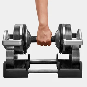 JIT Legújabb 32 kg-os állítható súlyú kerek súlyzó otthoni edzőtermi súlyzó készlet