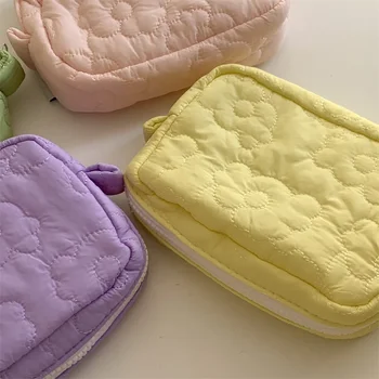 Kozmetikai táska Poliészter Divat Aranyos multifunkciós Kényelmes Mini Home Szervező Pamut párnázott tengelykapcsoló Háztartási termékek tárolása