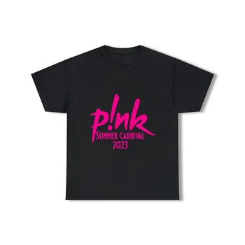 Lady Casual Oversized Pink Summer Carnival póló Women Pink Tour koncert koncert 2023 Fesztivál pólók Graphic Streetwear S-3XL