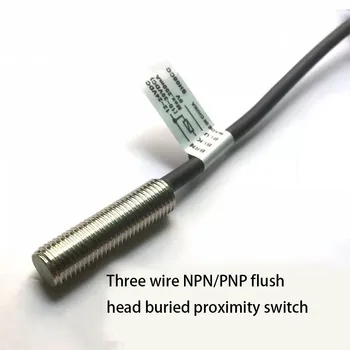 Lapos fej közelítéskapcsoló PR08-1.5DN / PR12-2DN / 18-5DN / DP fém végállásérzékelő érzékelő