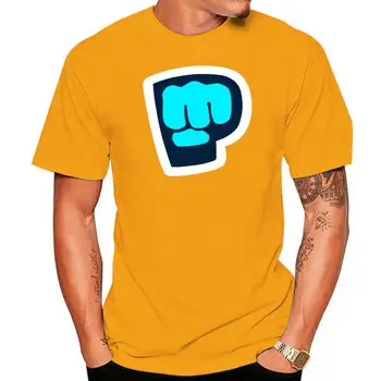 Limited PewDiePie Bro ököl logó YouTuber fekete póló méret S-5XLMens ruházati pólók