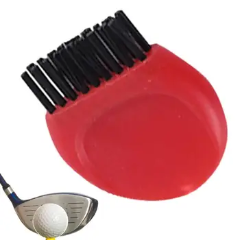 Mini Golf Club kefék Ujjkefe sörték Magasság Alkalmas tisztításhoz Golffejek Labda és cipő Golf edzési segédeszközök