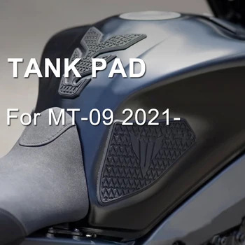 Motorkerékpár térdmarkolatvédő párnák Yamaha MT-09 MT09 MT09 SP MT 09 2021 2022 2023 oldalsó matricák Gumi üzemanyagtartály vontatópad