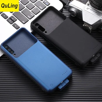 QuLing 5000 Mah Samsung Galaxy A50 akkumulátorházhoz A50 akkumulátortöltő Bank Power Case Samsung Galaxy A50 akkumulátorhoz