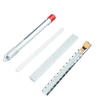 rozsdamentes acél hintőpala ceruza és utántöltő készlet DIY nem fakult ki Rajz és jelölő eszközök Hintőpala jelölő tollak ceruza