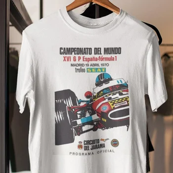 Spanyol Nagydíj Póló Vintage Racing Automobile Race SweaT Espana GP Championship Motosport poszter felső