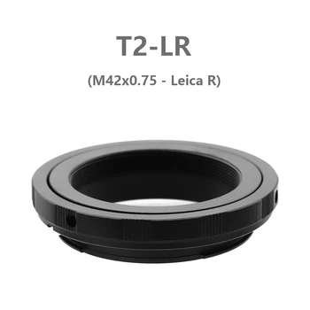 T2-LR objektív bajonett adaptergyűrű Leica R bajonettes fényképezőgéphez és T / T2 (M42x0.75) csavaros rögzítésű objektív távcső LC8287