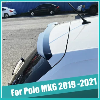 Tetőcsomagtartó spoiler POLO MK6-hoz 2019 2020 2021 Max univerzális autó farokszárny fényes fekete dekorációs külső kiegészítők testkészlet