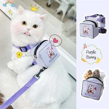 Travel Cat Carrier uzsonnás táska Aranyos kisállat önhátizsák hátizsák hám mellény macskáknak Gotas Katten Szfinx Kedi kabala kellékek