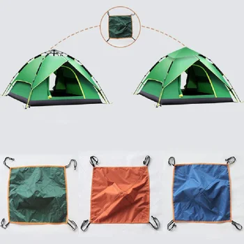 Vízálló sátor Ponyva eső napernyő Ultrakönnyű kemping túlélés Napozó menedék Kültéri függőágyak menedék Camping Piknik Napellenző huzat