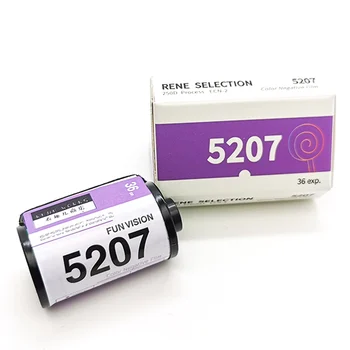 Új 5207 250D 135 színes filmtekercs negatív ECN2 feldolgozás ISO 200\250 Film tekercs negatív ECN2 öblítés