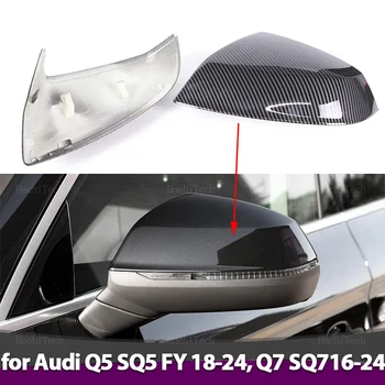 Visszapillantó tükörsapka szárnyszárny oldalsó tükörfedél az Audi Q5 SQ5 FY 2018-2024, Q7 SQ7 4M 2016-2024 számára